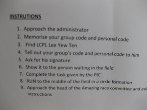 10.00am Before the Race Start, The Committee gave us few instructions.